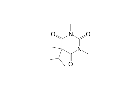 1,3,5-trimethyl-5-isopropylbarbituric acid