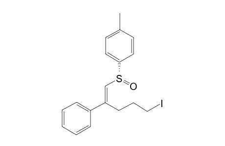 (E)-(R)-5-Iodo-2-phenyl-1-pentenyl p-tolyl sulfoxide