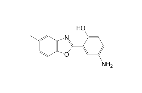 4-amino-2-(5-methyl-1,3-benzoxazol-2-yl)phenol