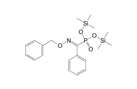 BIS-(TRIMETHYLSILYL)-1-BENZYLOXYIMINOBENZYLPHOSPHONATE