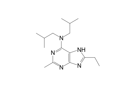 N6,N6-diisobutyl-8-ethyl-2-methyladenine