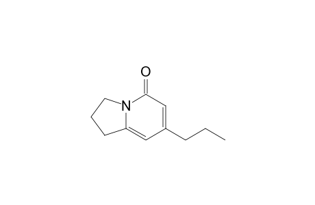 2,3-Dihydro-7-propyl-5(1H)-indolizinone