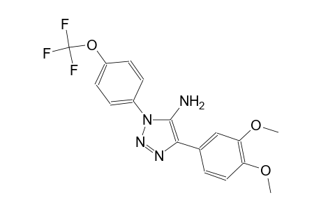 1H-1,2,3-triazol-5-amine, 4-(3,4-dimethoxyphenyl)-1-[4-(trifluoromethoxy)phenyl]-