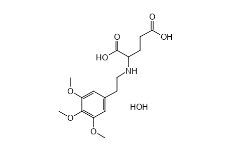 DL-N-(3,4,5-TRIMETHOXYPHENETHYL)GLUTAMIC ACID, HYDRATE