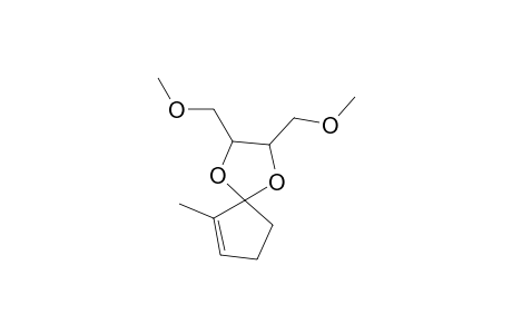 2-Methyl-2-cyclopenten-1-one 1,4-di-o-methyl-l-threitol ketal