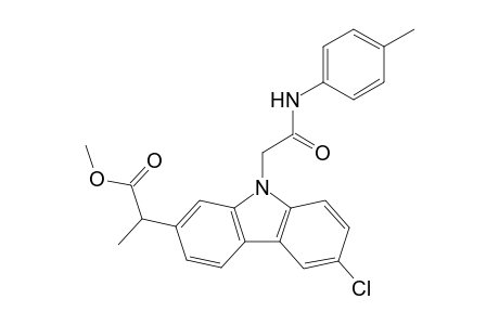 Methyl 2-(9-(2-(p-toluidino)-2-oxoethyl)-6-chloro-9H-carbazol-2-yl)propanoate