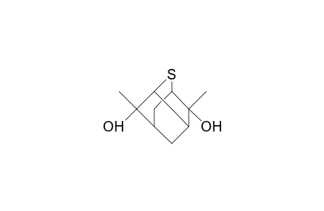 anti-4,anti-8-Dihydroxy-4,8-dimethyl-2-thia-tricyclo(3.3.1.1/3,7/)decane
