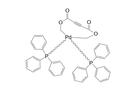 BIS-(TRIPHENYLPHOSPHINE)-(DIMETHYLACETYLENEDICARBOXYLATE)-PALLADIUM