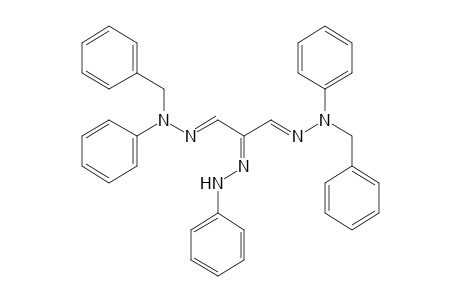 MESOXALALDEHYDE, 1,3-BIS(BENZYLPHENYLHYDRAZONE) 2-PHENYLDRAZONE