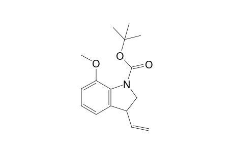 N-(tert-Butoxycarbonyl)-3-ethenyl-2,3-dihydro-7-methoxyindole