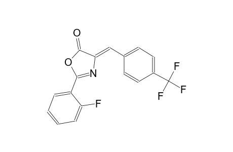 (4Z)-2-(2-fluorophenyl)-4-[4-(trifluoromethyl)benzylidene]-1,3-oxazol-5(4H)-one