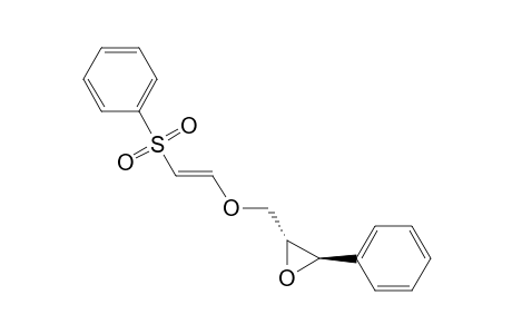 Oxirane, 2-phenyl-3-[[[2-(phenylsulfonyl)ethenyl]oxy]methyl]-, [2R-[2.alpha.,3.alpha.(E)]]-