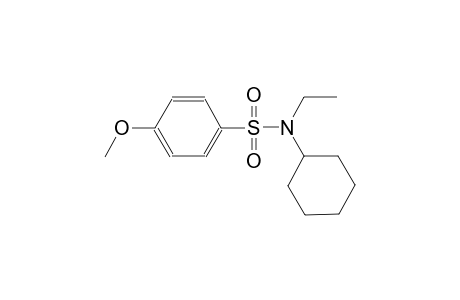 N-cyclohexyl-N-ethyl-4-methoxybenzenesulfonamide
