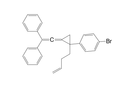 1-Bromo-4-(1-(but-3-enyl)-2-(2,2-diphenylvinylidene)cyclopropyl)benzene