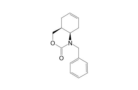 (4aS,8aR)-1-Benzyl-1,4,4a,5,8,8a-hexahydro-benzo[d]-(1,3)-oxazin-2-one