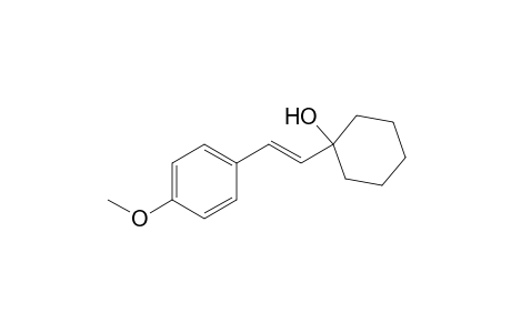 Cyclohexanol, 1-[2-(4-methoxyphenyl)ethenyl]-, (E)-