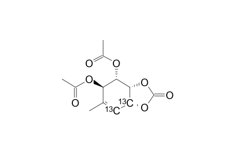 (1S,4R,5S,6R)-4,5-DIACETOXY-7,9-DIOXA-3-METHYL-8-OXO-BICYCLO-[4.3.0]-2-NONANE