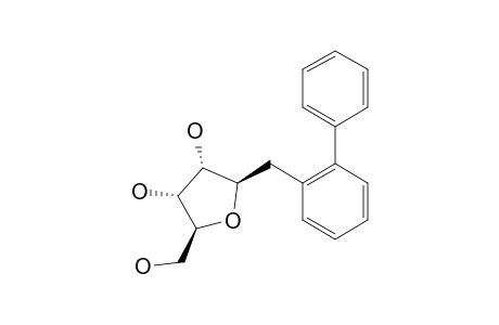 1-BETA-(2-PHENYLBENZYL)-1-DEOXY-D-RIBOFURANOSIDE