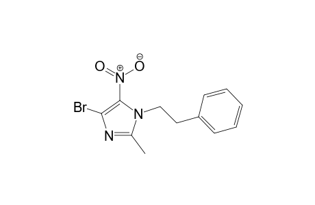4-Bromo-2-methyl-5-nitro-1-phenethyl-1H-imidazole