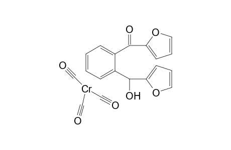 Tricarbonyl[.eta(6).-1-(2'-furoyl)-2-(furylhydroxymethyl)benzene]chromium ( 0)