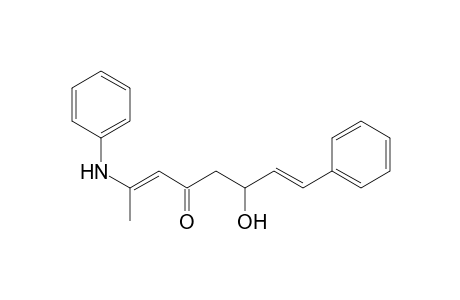 8-Phenyl-6-hydroxy-2-(N-phenylamino)octa-2,7-dien-4-one