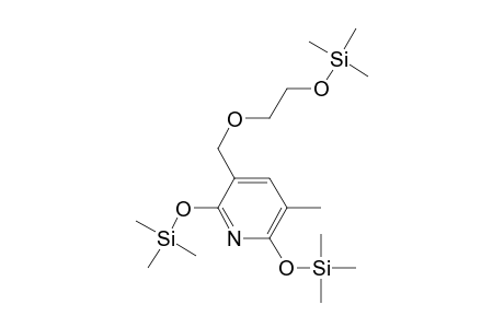 5-Methyl-2,6-bis(trimethylsiloxy)-3-[(2-(trimethylsiloxy)ethoxy)methyl]pyridine