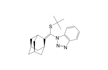 1-ADAMANTYLIDENE-tert-BUTYL-SULPHANYL-METHYL-1H-BENZOTRIAZOLE