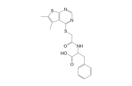 phenylalanine, N-[[(5,6-dimethylthieno[2,3-d]pyrimidin-4-yl)thio]acetyl]-