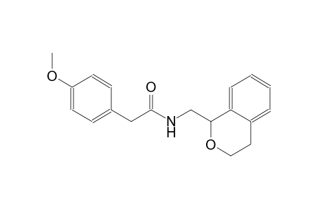 N-(3,4-dihydro-1H-isochromen-1-ylmethyl)-2-(4-methoxyphenyl)acetamide