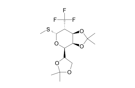 1,2-DIDEOXY-3,4:6,7-DI-O-ISOPROPYLIDENE-1-(METHYLSULFANYL)-2-C-(TRIFLUOROMETHYL)-D-GLYCERO-D-GALACTO-HEPTOPYRANOSE