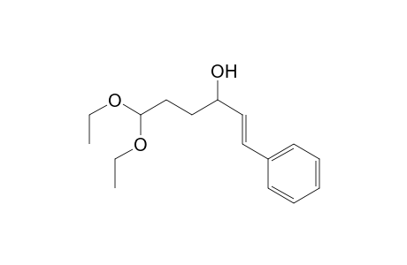 1-Hexen-3-ol, 6,6-diethoxy-1-phenyl-, (E)-