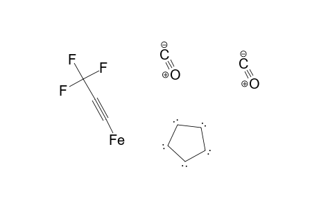 Iron, dicarbonyl(.eta.5-2,4-cyclopentadien-1-yl)(3,3,3-trifluoro-1-propyny l)-