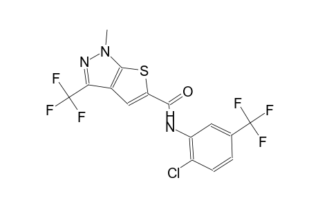 1H-thieno[2,3-c]pyrazole-5-carboxamide, N-[2-chloro-5-(trifluoromethyl)phenyl]-1-methyl-3-(trifluoromethyl)-