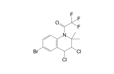 6-Bromo-3,4-dichloro-1-trifluoroacetyl-2,2-dimethyl-1,2,3,4-tetrahydroquinoline