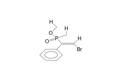 METHYL (E)-1-PHENYL-2-BROMOVINYL(METHYL)PHOSPHINATE