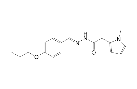 1H-pyrrole-2-acetic acid, 1-methyl-, 2-[(E)-(4-propoxyphenyl)methylidene]hydrazide
