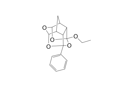 1-Ethoxy-3-phenyl-2,4,6,13-tetraoxapentacyclo[5.5.1.0(3,11).0(8,12)]tridecane