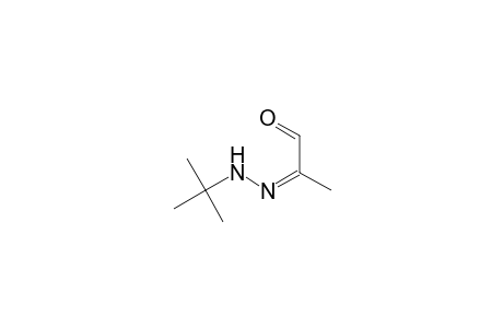 Propanal, 2-oxo-, aldehydo-[(1,1-dimethylethyl)hydrazone]