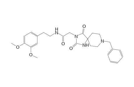 1,3,8-triazaspiro[4.5]decane-3-acetamide, N-[2-(3,4-dimethoxyphenyl)ethyl]-2,4-dioxo-8-(phenylmethyl)-