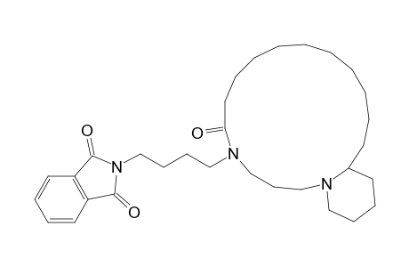 1H-Isoindole-1,3(2H)-dione, 2-[4-(octadecahydro-5-oxopyrido[1,2-e][1,5]diazacycloheptadecin-4(1H)-yl)butyl]-, (.+-.)-