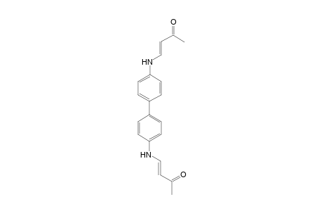 Biphenyl, 4,4'-bis[(3-oxobut-1-en-1-yl)amino]-
