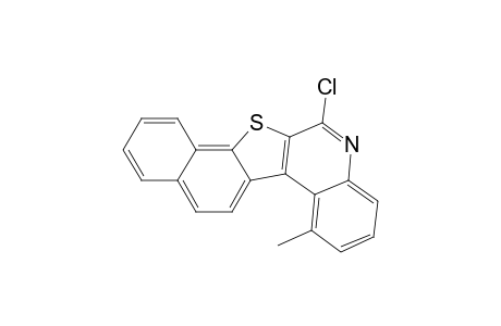 Naphtho[2',1':4,5]thieno[2,3-c]quinoline, 6-chloro-1-methyl-