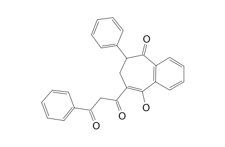 4-(3-OXO-3-PHENYLPROPIONYL)-2-PHENYLBENZOCYCLOHEPTAN-1,5-DIONE