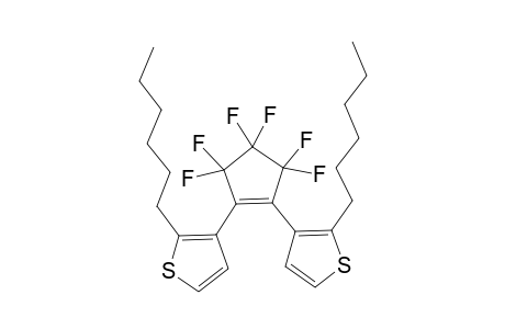 1,2-Bis(2'-n-hexylthiophen-3'-yl)perfluorocyclopentene