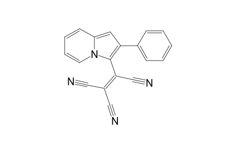 2-(2-phenyl-3-indolizinyl)ethene-1,1,2-tricarbonitrile