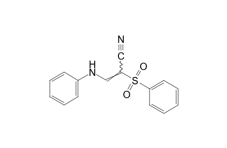 3-anilino-2-(phenylsulfonyl)acrylonitrile