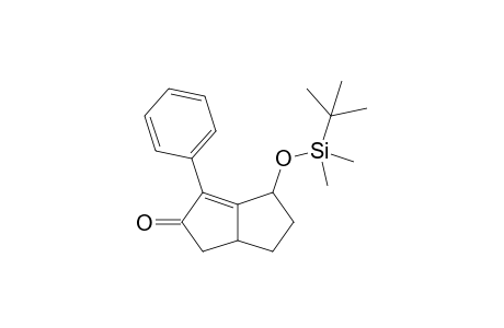 8-(tert-Butyldimethylsiloxy)-2-phenylbicyclo[3.3.0]oct-1-en-3-one