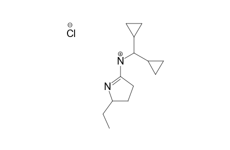 DICYCLOPROPYLMETHYL-(5-ETHYL-4,5-DIHYDRO-3H-PYRROL-2-YL)-AMINE-HYDROCHLORIDE