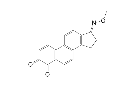 15,16-DIHYDROCYCLOPENTA-[A]-PHENANTHRENE-3,4,17-TRIONE-17-METHOXIME