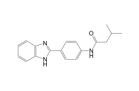 butanamide, N-[4-(1H-benzimidazol-2-yl)phenyl]-3-methyl-